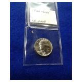 1966 SMS PROOF US QUARTER