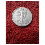 1947-O WALKING LIBERTY SILVER HALF DOLLAR