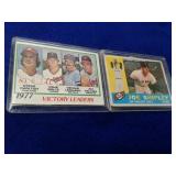 2 BASEBALL CARDS