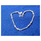 8" STERLING SILVER BRACELET 6.1GRAMS