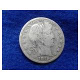 1915-S BARBER SILVER HALF DOLLAR