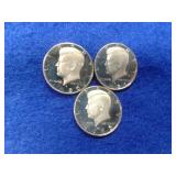 CAMEO PROOF KENNEDY HALF DOLLARS