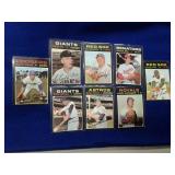 8 BASEBALL CARDS
