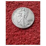 1942 WALKING LIBERTY SILVER HALF DOLLAR