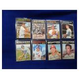8 BASEBALL CARDS