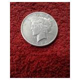 1925 PEACE SILVER DOLLAR