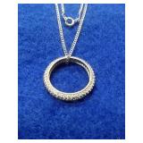 8" STERLING SILVER NECKLACE 4.2GRAMS