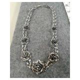 STERLING SILVER NECKLACE 78.9GRAMS