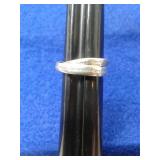 SZ.5.5 STERLING SILVER RING 3.7GRAMS