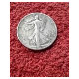 1943 WALKING LIBERTY SILVER HALF DOLLAR