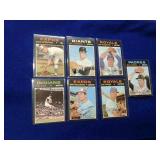 7 BASEBALL CARDS