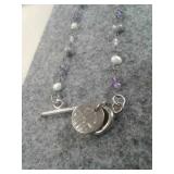 STERLING SILVER BRACELET 13.5GRAMS