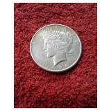 1925 PEACE SILVER DOLLAR