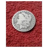 1882 MORGAN SILVER DOLLAR