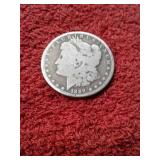 1889-O MORGAN SILVER DOLLAR