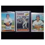 3 Baseball Cards