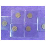 6 Wheat Pennies