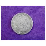 1902 Barber Silver Half Dollar