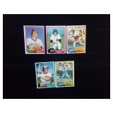 5 Baseball Cards