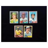 5 Baseball Cards