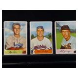 3 Baseball Cards