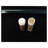 BU Tube of 1970 D Pennies & BU Partial Tube of