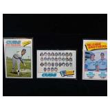 3 Baseball Cards