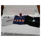 3 Adult Sport Shirts: FIGHTING ILLINI L, Other 2