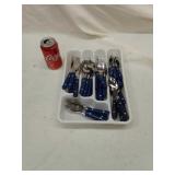 Blue Handled UTENSILS