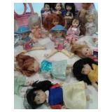 Lot of Miniature Dolls,  Alexandra & more