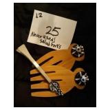 RETRO SALAD FORKS
