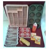 Vintage Kitchen Items, Hummingbird Feeder, Etc.