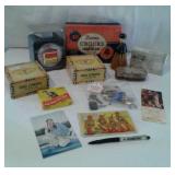 Cigar Boxes, International Pen..been chewed on,