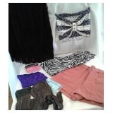 SIZE 12 Shorts, Med Zebra, Vintage Top, Med