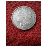 1921 D MORGAN SILVER DOLLAR