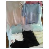 Vintage Clothing, Sweaters...Smalls, Slip, Bra,