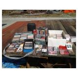 CASSETTE TAPES INCLUDING HANK WILLIAMS JR.& MORE