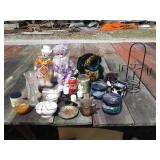 CANDLES: PORCELAIN DOLLS: HOME DECORATIONS