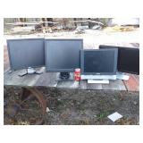 COMPUTER MONITORS & MAGNAVOX T.V.