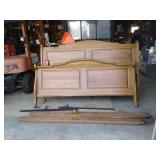 KING SZ. SLEIGH BED