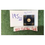 Civil War US GOLD 1862 VERY COLLECTSBLE
