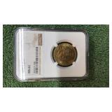 1885-S US GOLD NGC $10 LIBERTY MS61 graded coin