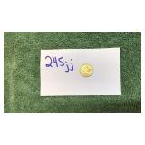 1880 US GOLD $5 LIBERTY COIN