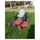 ZERO TURN RIDING LAWN MOWER