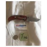 7" FROST LOCKBACK KNIFE W/GRIP