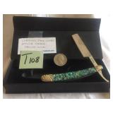 CHEROKEE STONE WORKS GENUINE ABALONE