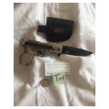 MTECH USA SPRING ASSIST PISTOL KNIFE W/