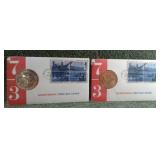 2) BICENTENNIAL FIRST DAY COVER