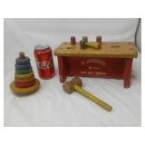 WOODEN PLAYSKOOL GAMES