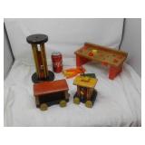 WOODEN PLAYSKOOL GAMES
